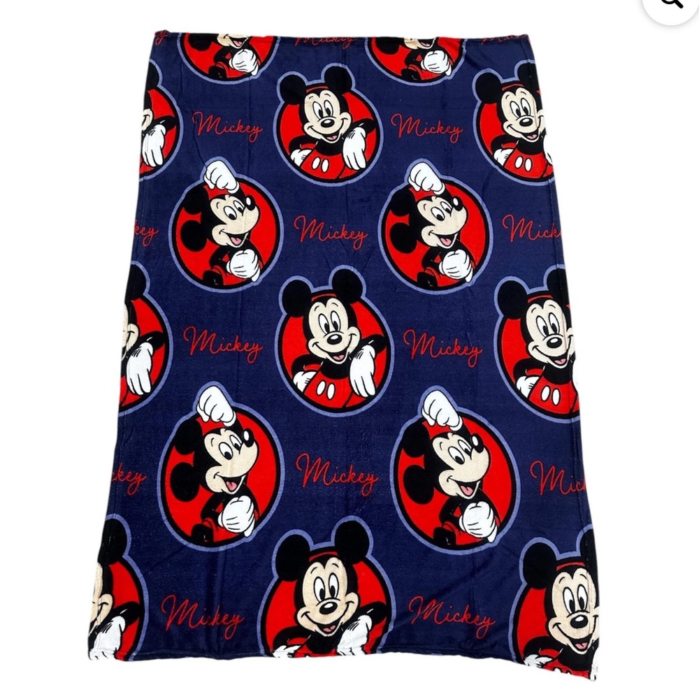 Mickey Mouse Fleece Kids 50"x70" Throw Blanket